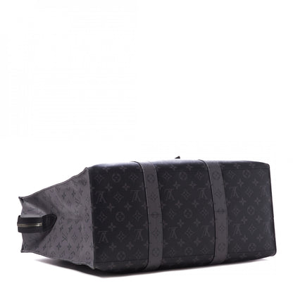 Louis Vuitton Monogram Eclipse Cabas Zippe GM Black 3 of 8