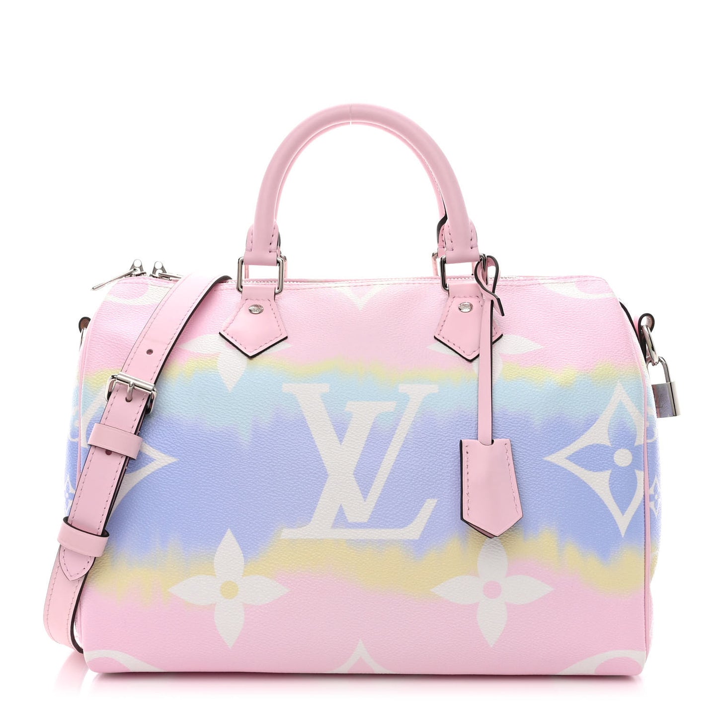 Monogram Escale Speedy Bandouliere 30 Pastel
