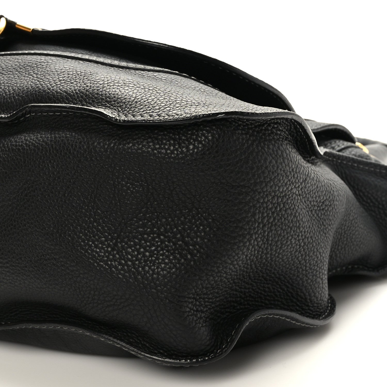 Chloe Calfskin Large Marcie Satchel Black 8 of 8
