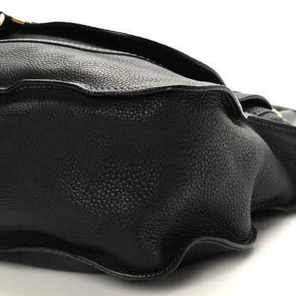 Chloe Calfskin Large Marcie Satchel Black 8 of 8