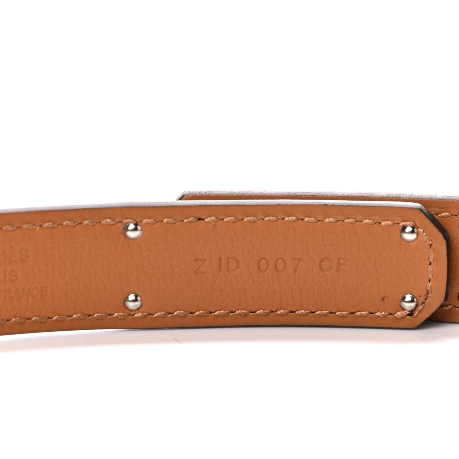 Hermes Epsom Kelly Belt Black 3 of 6