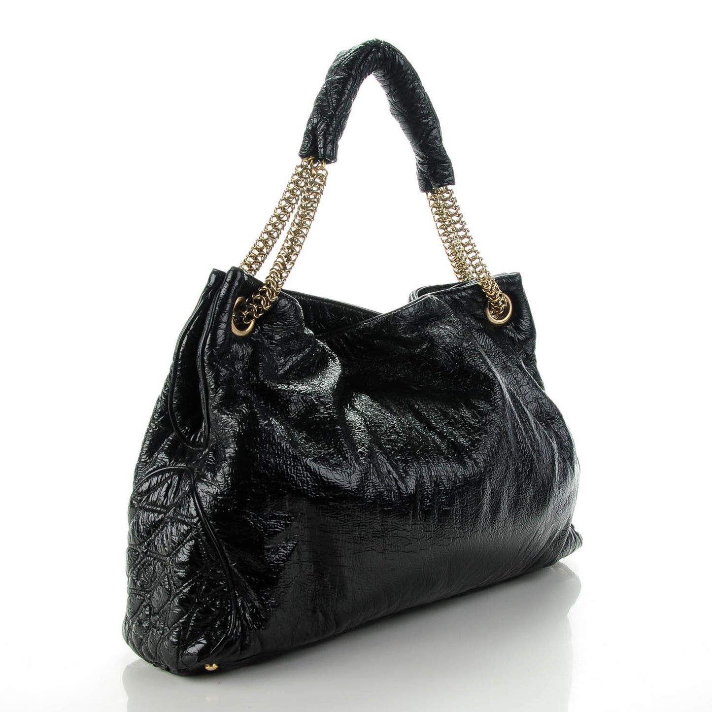 Vinyl Rodeo Tote Black
