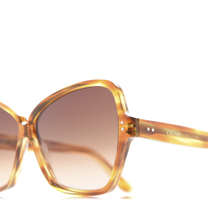 Celine Acetate Butterfly Sunglasses CL40064I Havana 7 of 7