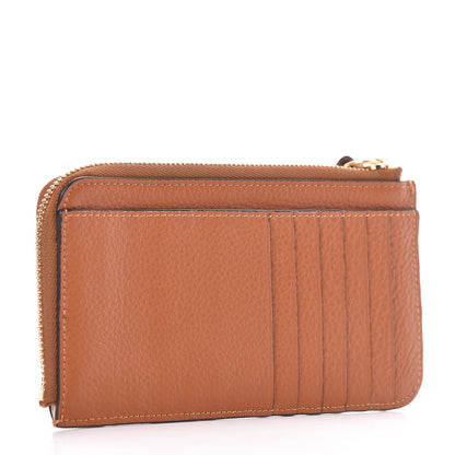 Chloe Calfskin Alphabet Purse Wallet Tan 3 of 8