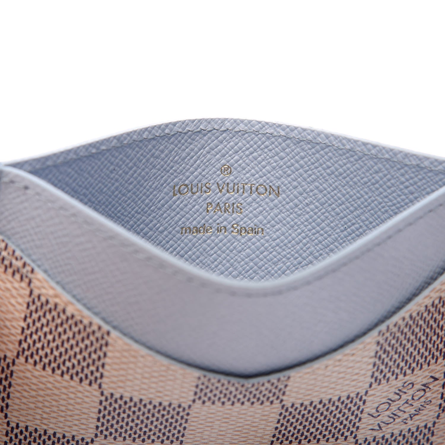 Louis Vuitton Damier Azur Daily Card Holder Olympe Blue 6 of 8