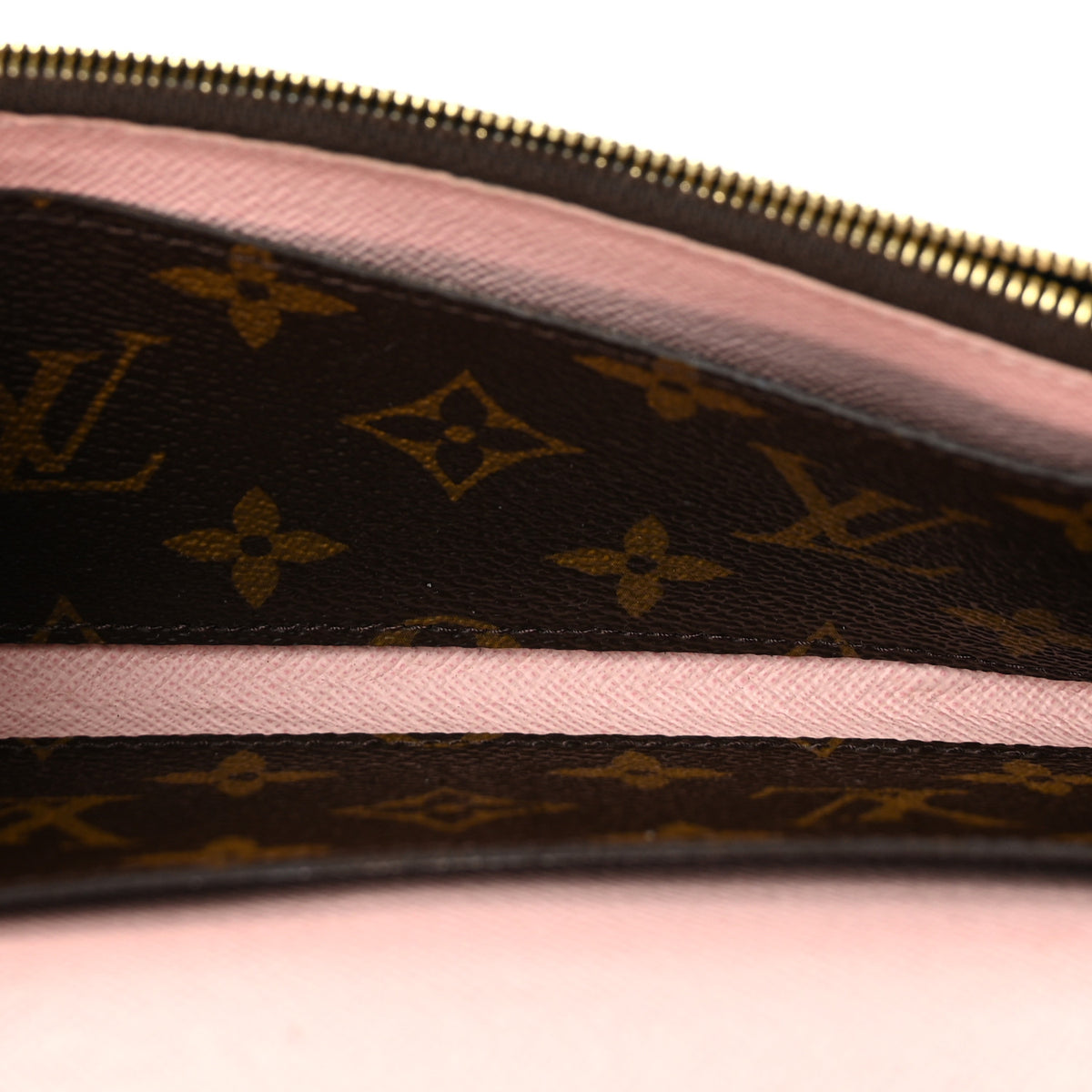 Louis Vuitton Monogram Emilie Wallet Rose Ballerine 5 of 10