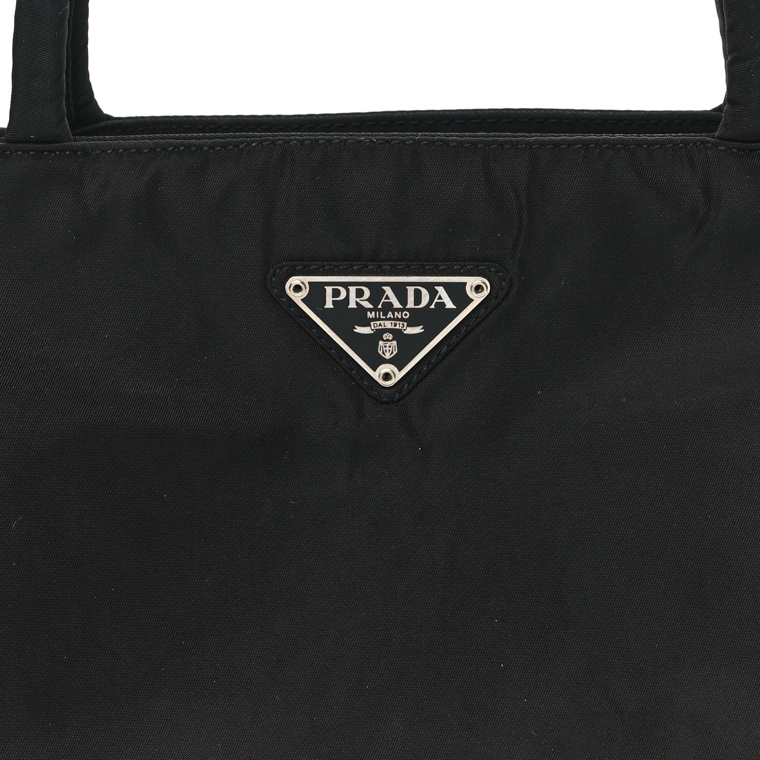 Prada Tessuto Nylon Tote Black 7 of 10