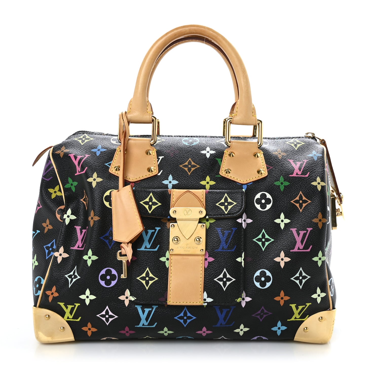 Monogram Multicolor Speedy 30 Black
