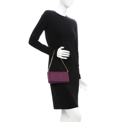 Louis Vuitton Vernis Chaine Wallet Amethyste 2 of 9