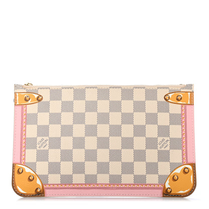 Louis Vuitton Damier Azur Summer Trunks MM GM Pochette 1 of 7