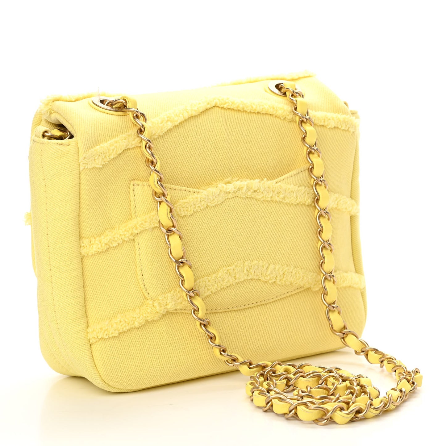 Denim Coco Flap Yellow