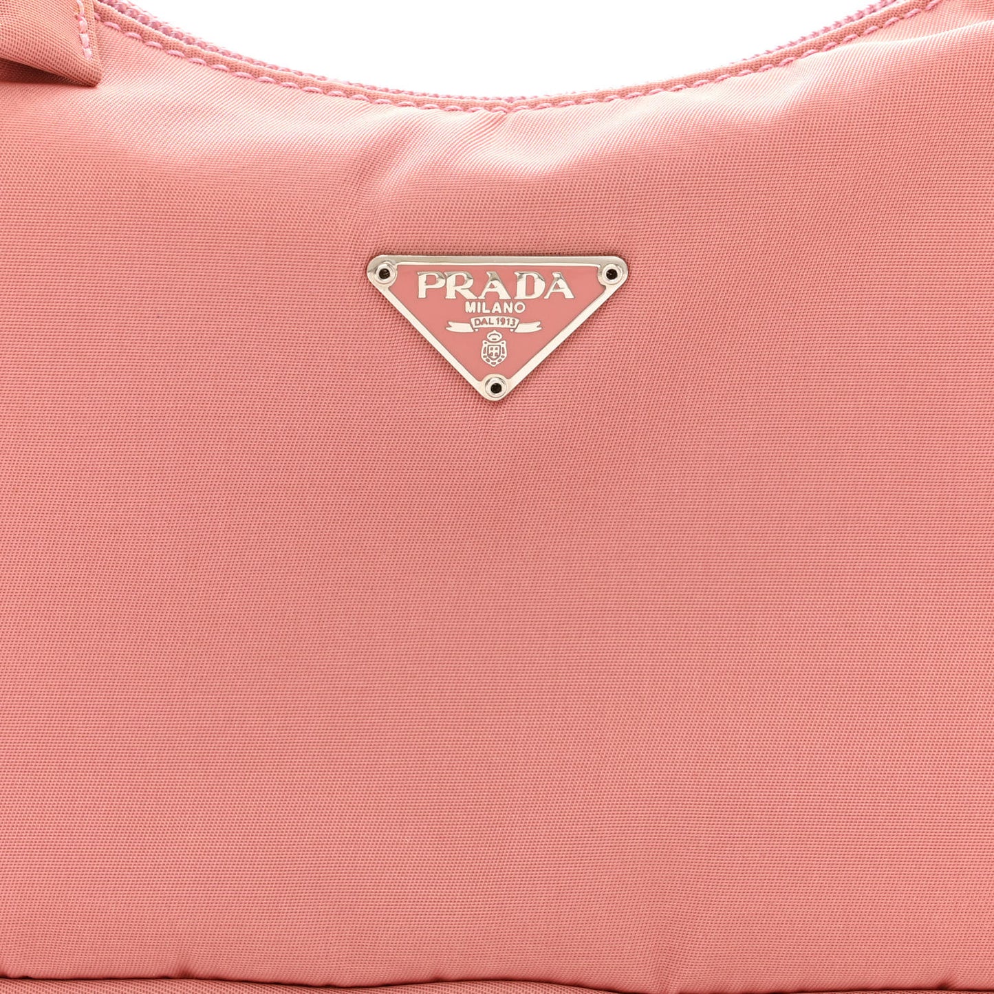 Tessuto Nylon Sport Shoulder Bag Light Pink