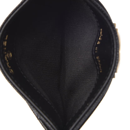 Chanel Caviar Quilted Boy Card Holder Black 7 of 9