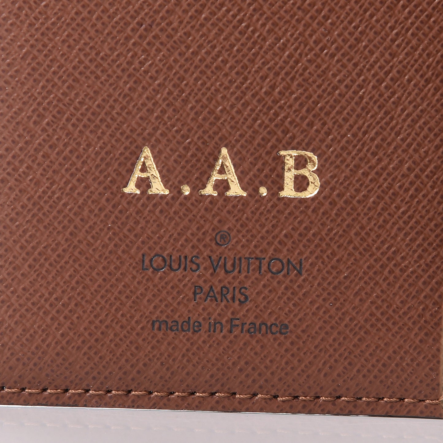 Monogram Small Ring Agenda Cover
