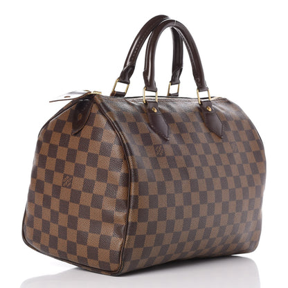 Louis Vuitton Damier Ebene Speedy 30 3 of 11