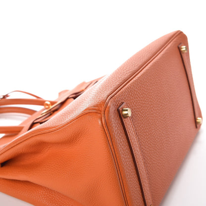 Hermes Togo Birkin 35 Orange 9 of 13