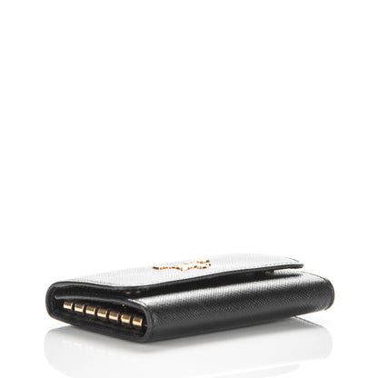 Prada Saffiano Metal 6 Key Holder Nero Black 4 of 7