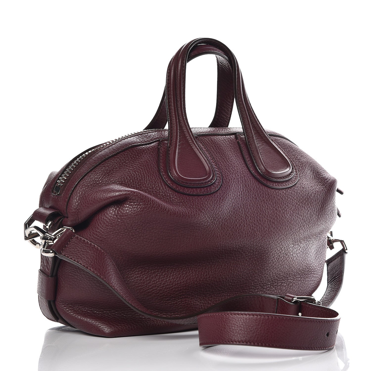 Givenchy Waxy Grained Calfskin Small Nightingale Oxblood 4 of 10