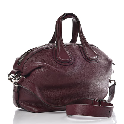 Givenchy Waxy Grained Calfskin Small Nightingale Oxblood 4 of 10