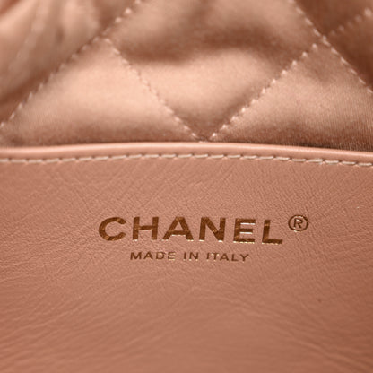 Chanel Metallic Calfskin Quilted Mini Chanel 22 Copper 6 of 11