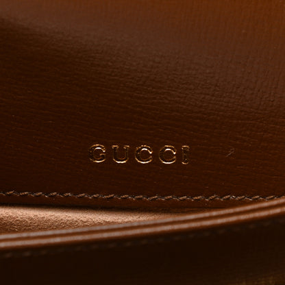 Gucci GG Supreme Monogram Horsebit 1955 Shoulder Bag Beige Brown Sugar 6 of 12
