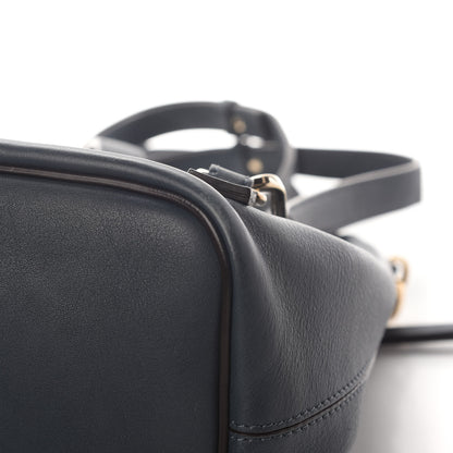 Chloe Suede Calfskin Small Faye Backpack Silver Blue 8 of 12