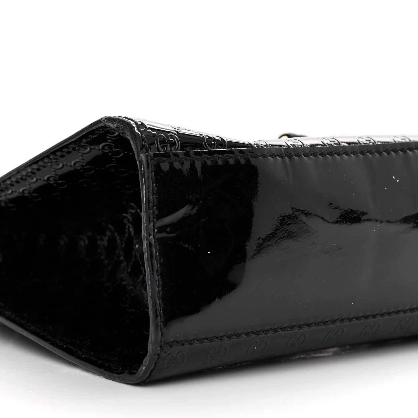Shine Guccissima Medium Emily Chain Shoulder Bag Black