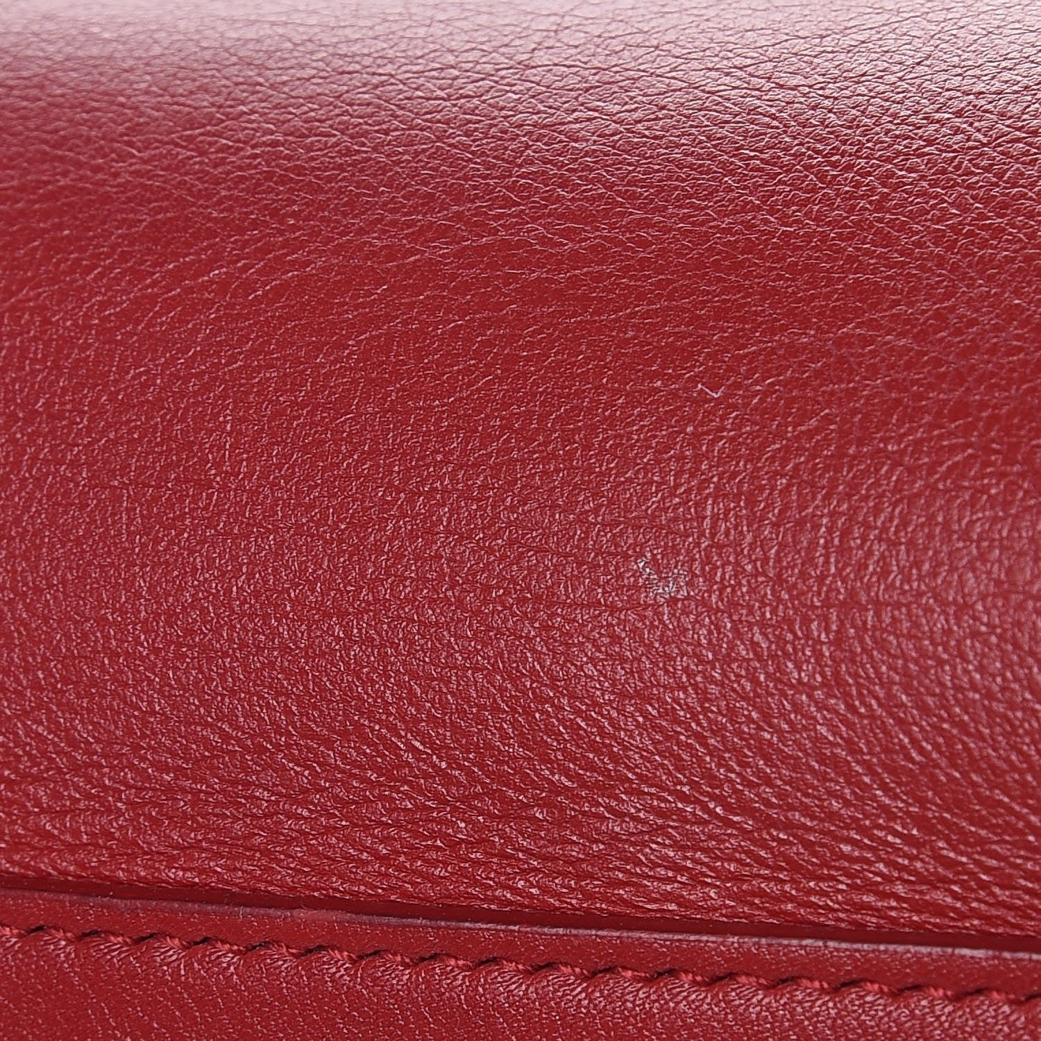 Saint Laurent Calfskin Small Sac De Jour Lipstick Red 12 of 19