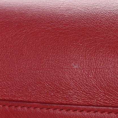 Saint Laurent Calfskin Small Sac De Jour Lipstick Red 12 of 19