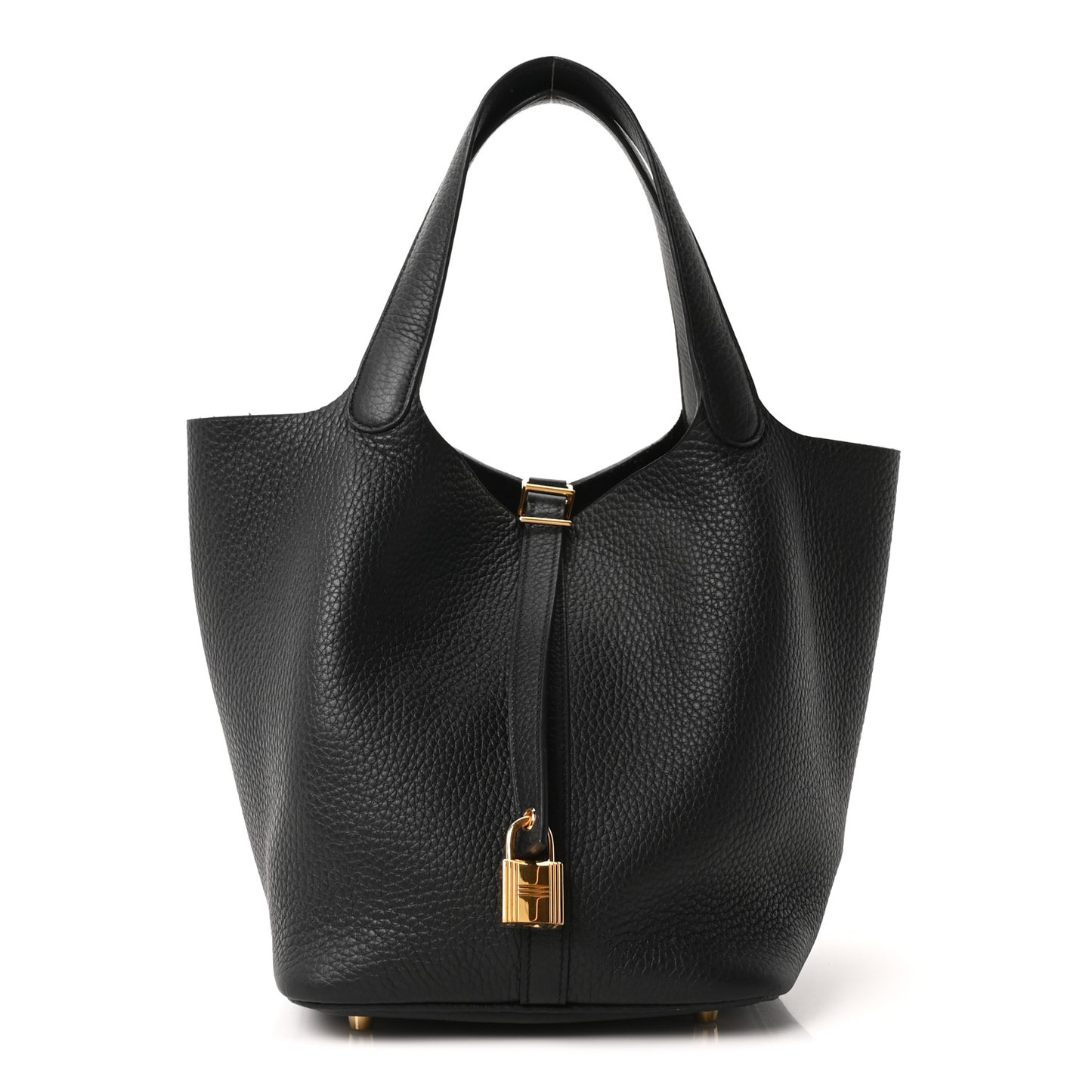 Taurillon Clemence Picotin Lock 22 MM Black