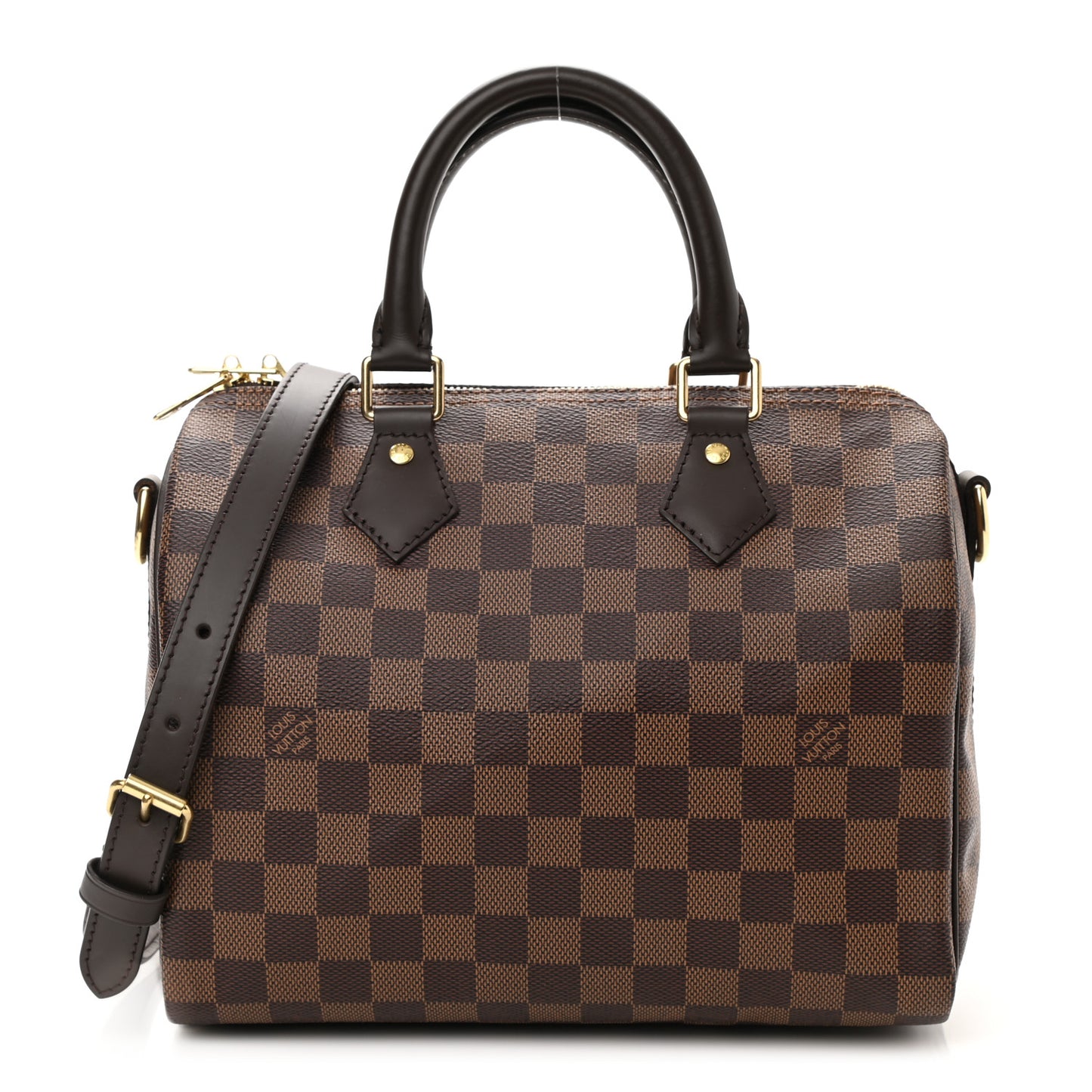 Damier Ebene Speedy Bandouliere 25