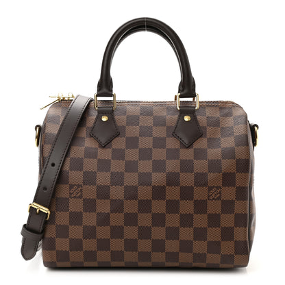 Louis Vuitton Damier Ebene Speedy Bandouliere 25 1 of 7