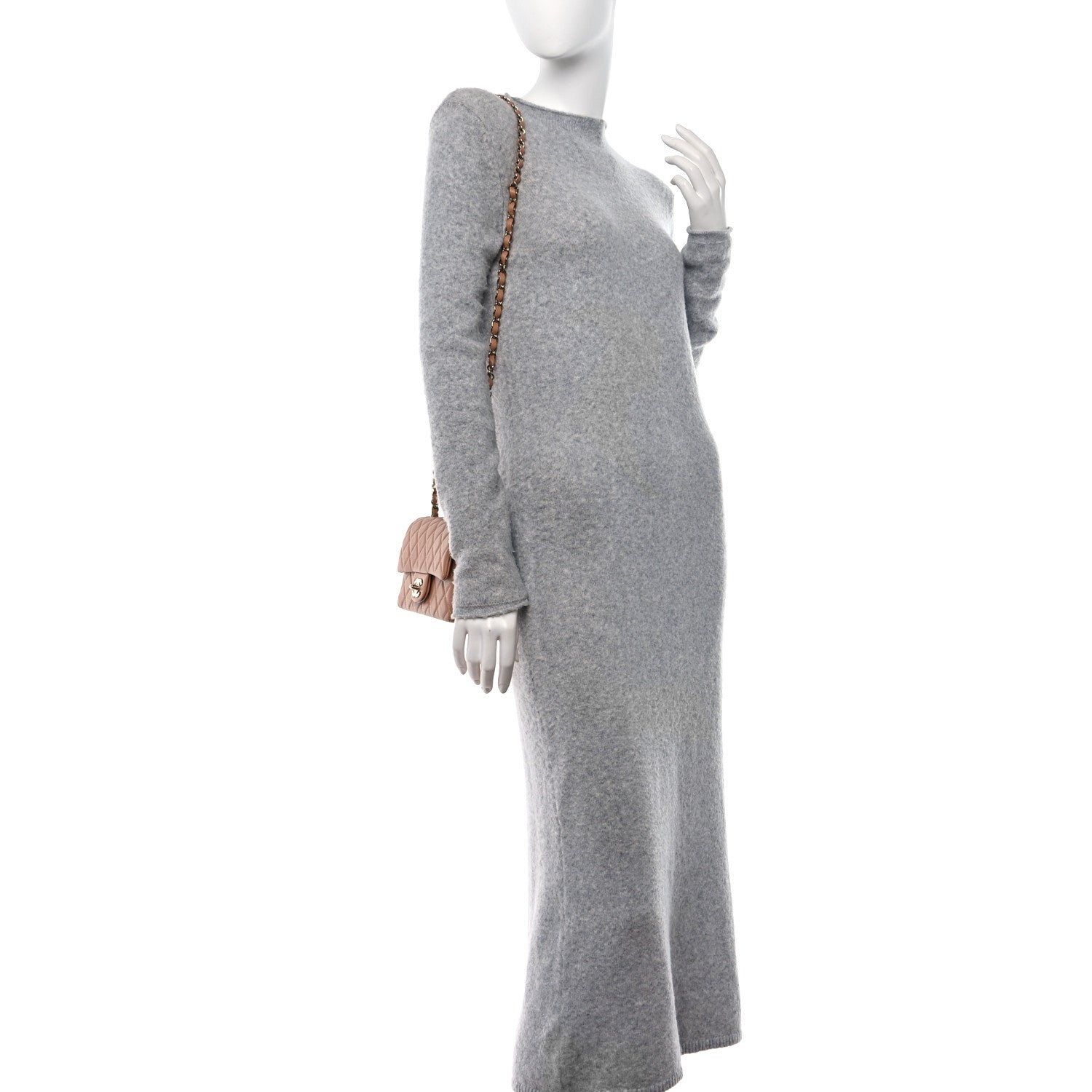 Chanel Lambskin Quilted Mini Rectangular Flap Brown 2 of 15