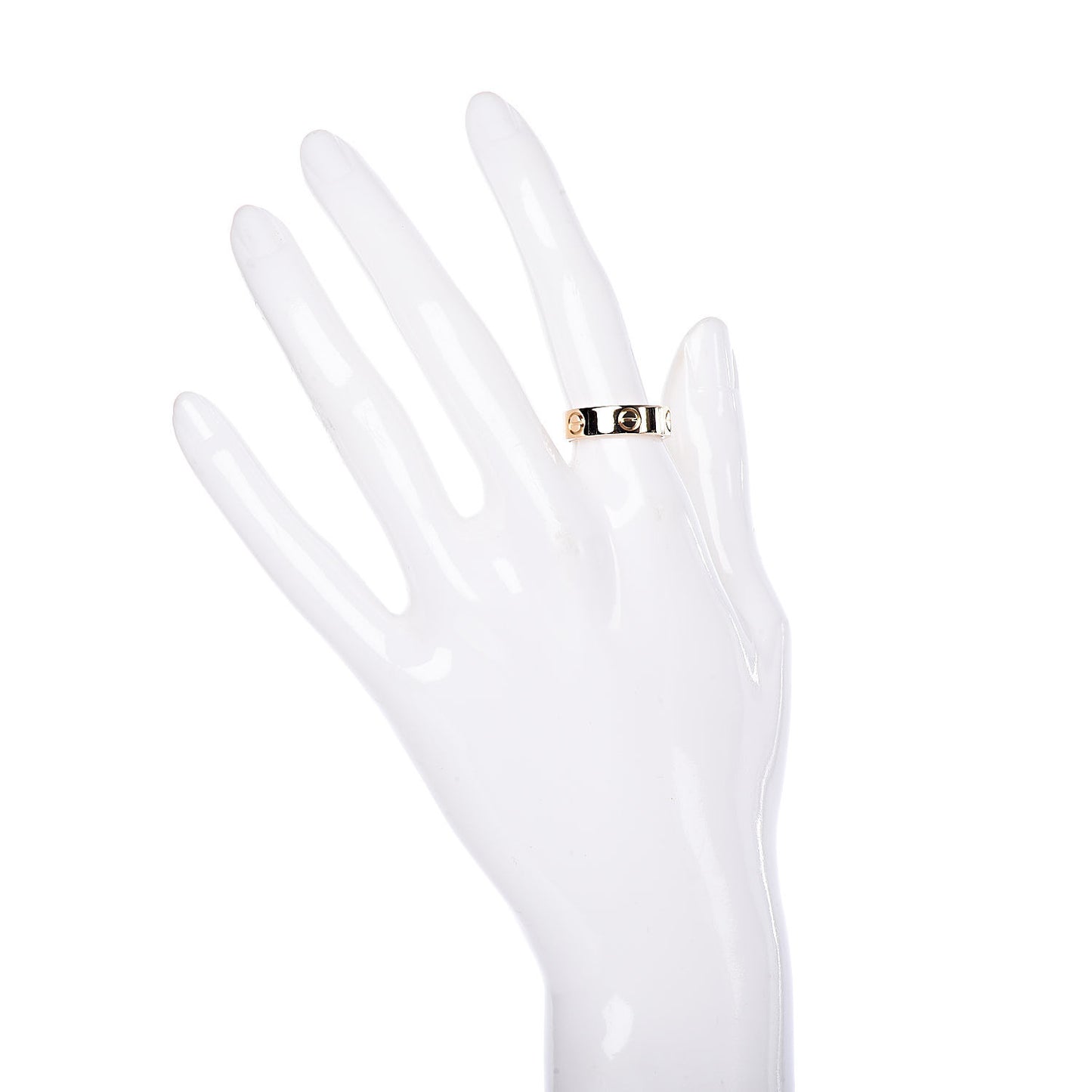 18K Yellow Gold 5.5mm LOVE Ring 53 6.25