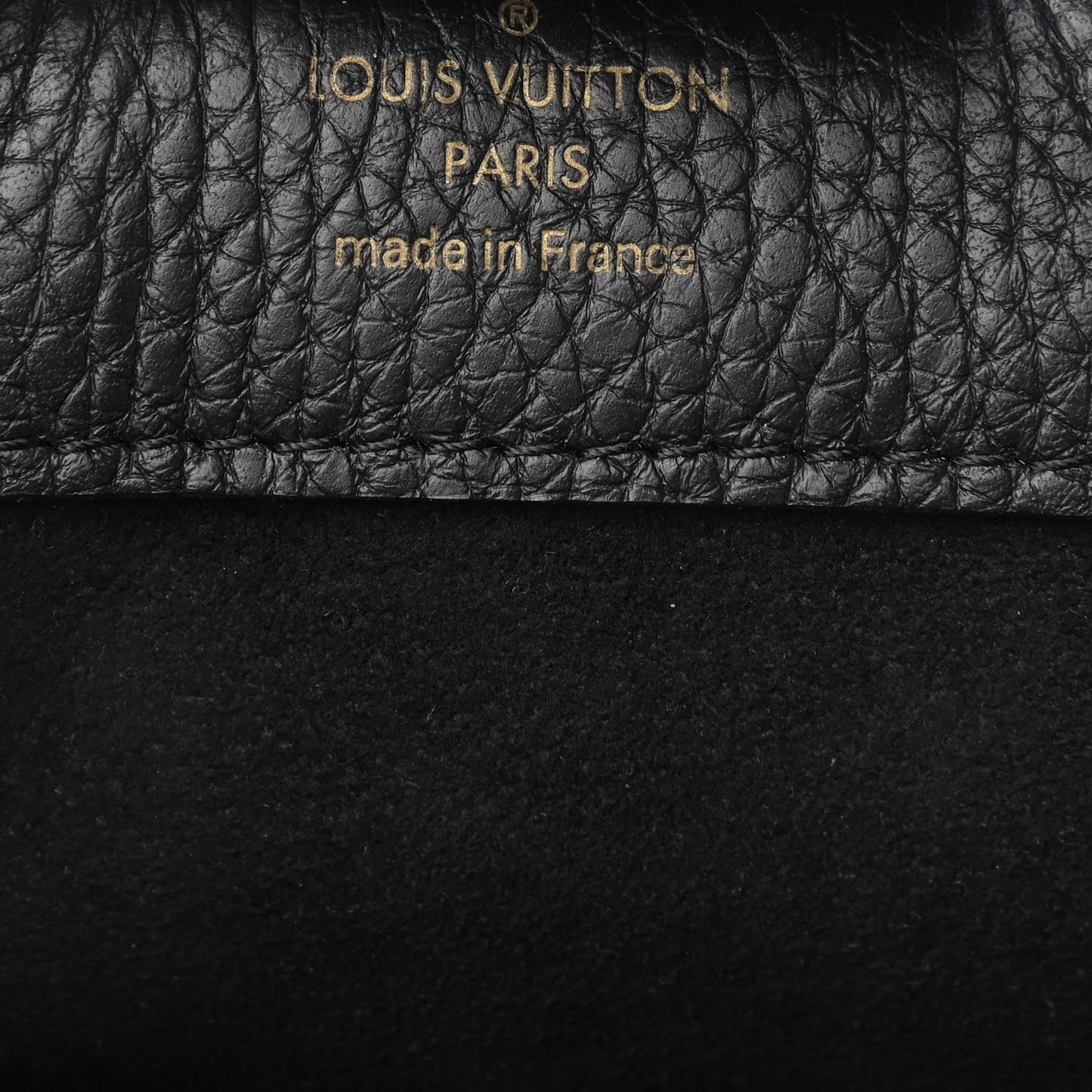 Damier Ebene Cuir Taurillon Brittany Black
