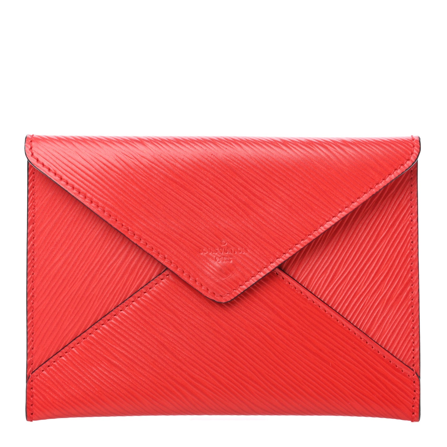 Epi Envelope Pouch Rouge