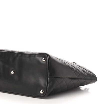 Chanel Calfskin Quilted Large Cambon Tote Black 9 of 10
