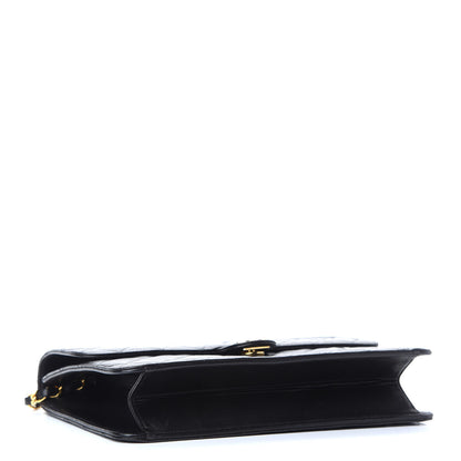 Chanel Lambskin Quilted Medium Single Flap Black 3 of 9