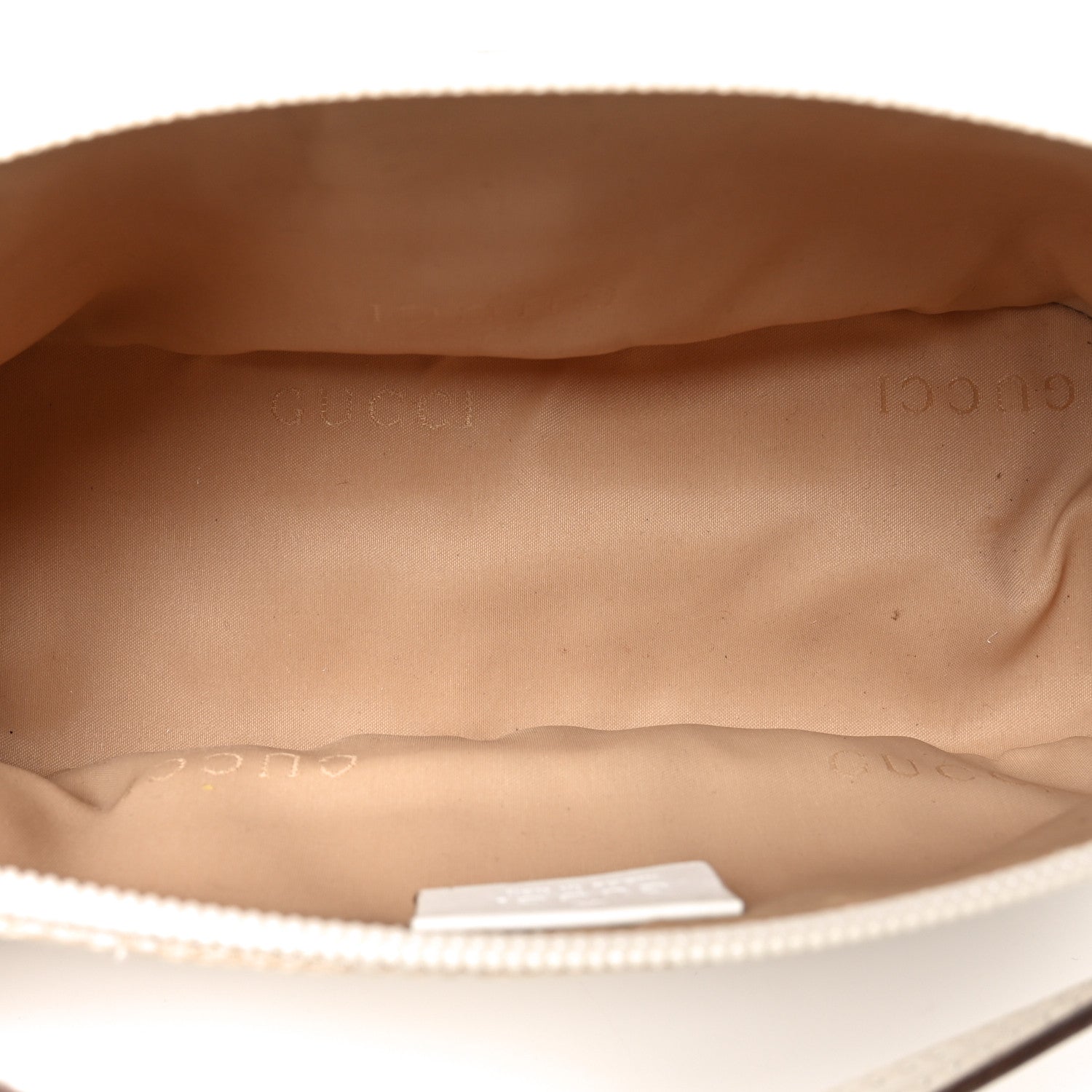 Gucci Monogram Boat Pochette White 5 of 10