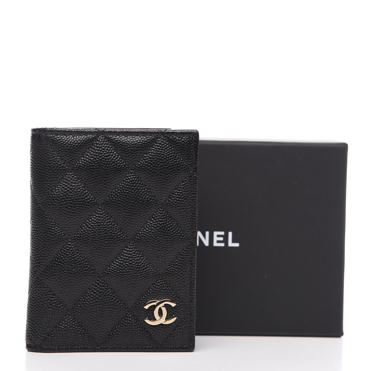 Chanel Caviar Quilted Card Holder Wallet Black 8 of 8