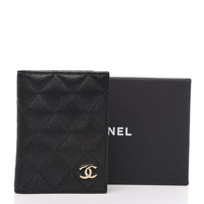 Chanel Caviar Quilted Card Holder Wallet Black 8 of 8