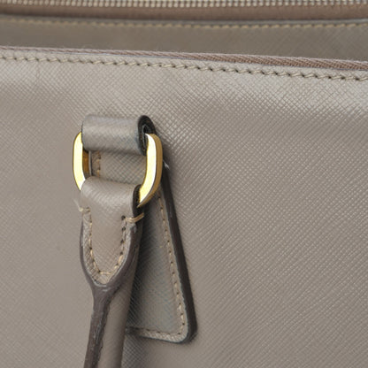 Prada Saffiano Lux Extra Large Galleria Double Zip Tote Argilla 26 of 26