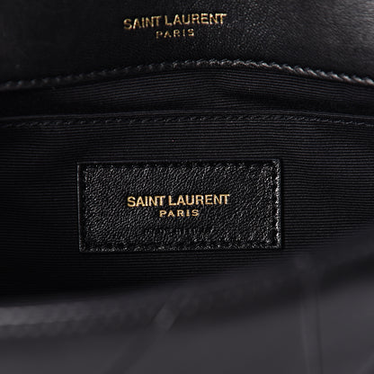 Saint Laurent Lambskin Patchwork Monogram Small Jamie Black 6 of 10