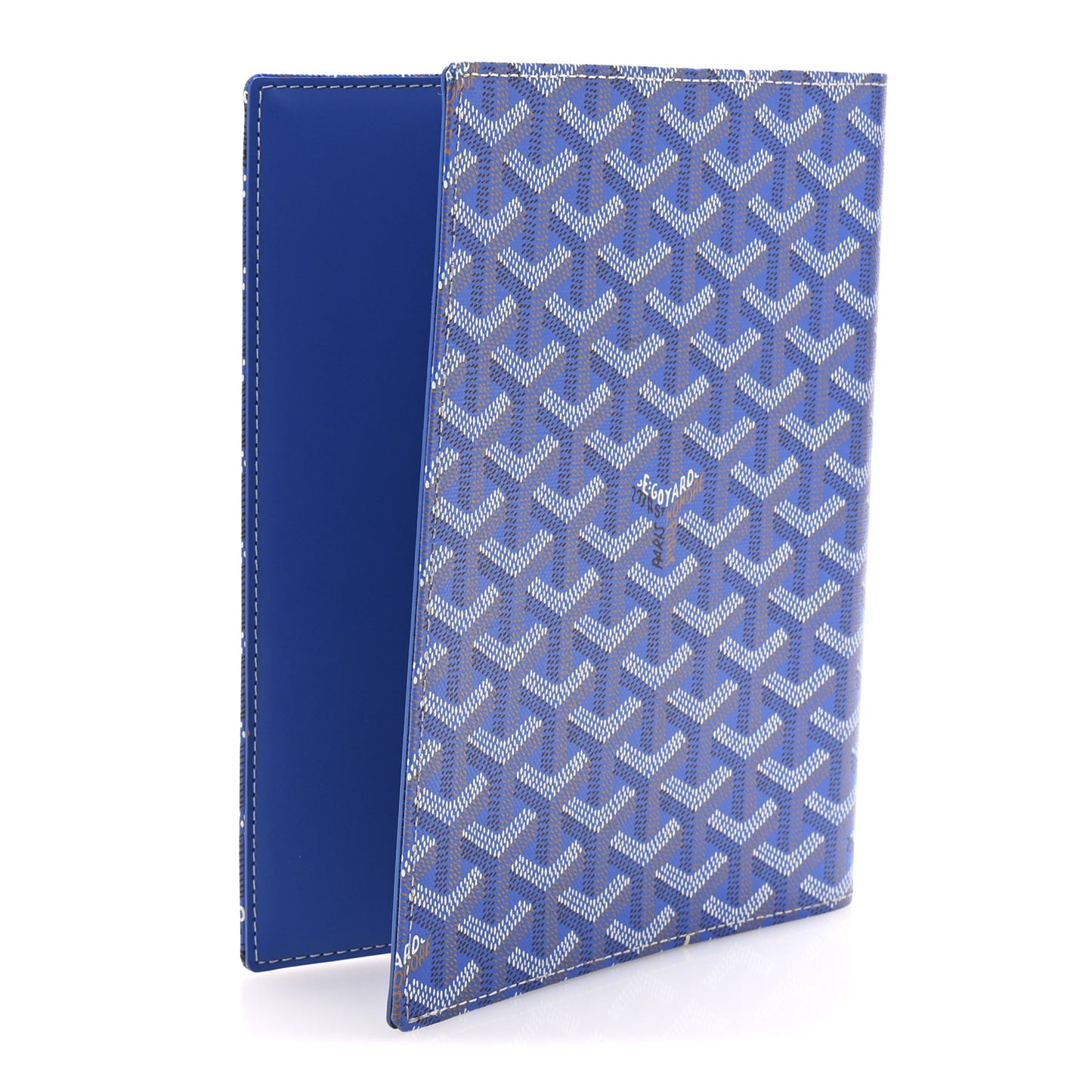 Goyardine Agenda Cover Sky Blue