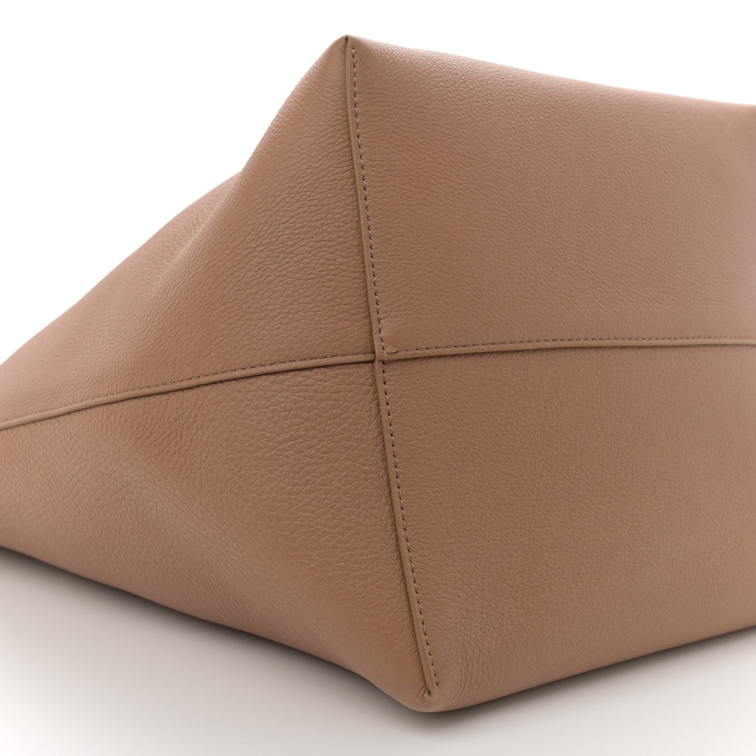 The Row Grained Calfskin Large N/S Park Tote Cinnamon 9 of 11