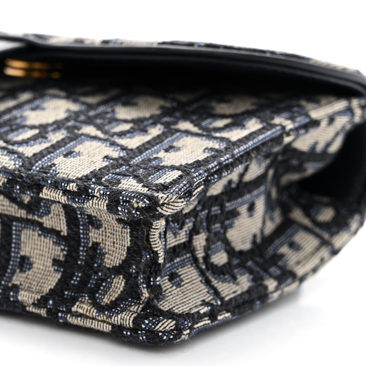 Oblique Saddle Belt Bag Blue