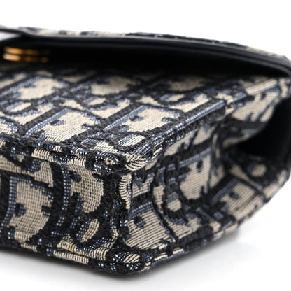 Christian Dior Oblique Saddle Belt Bag Blue 11 of 11