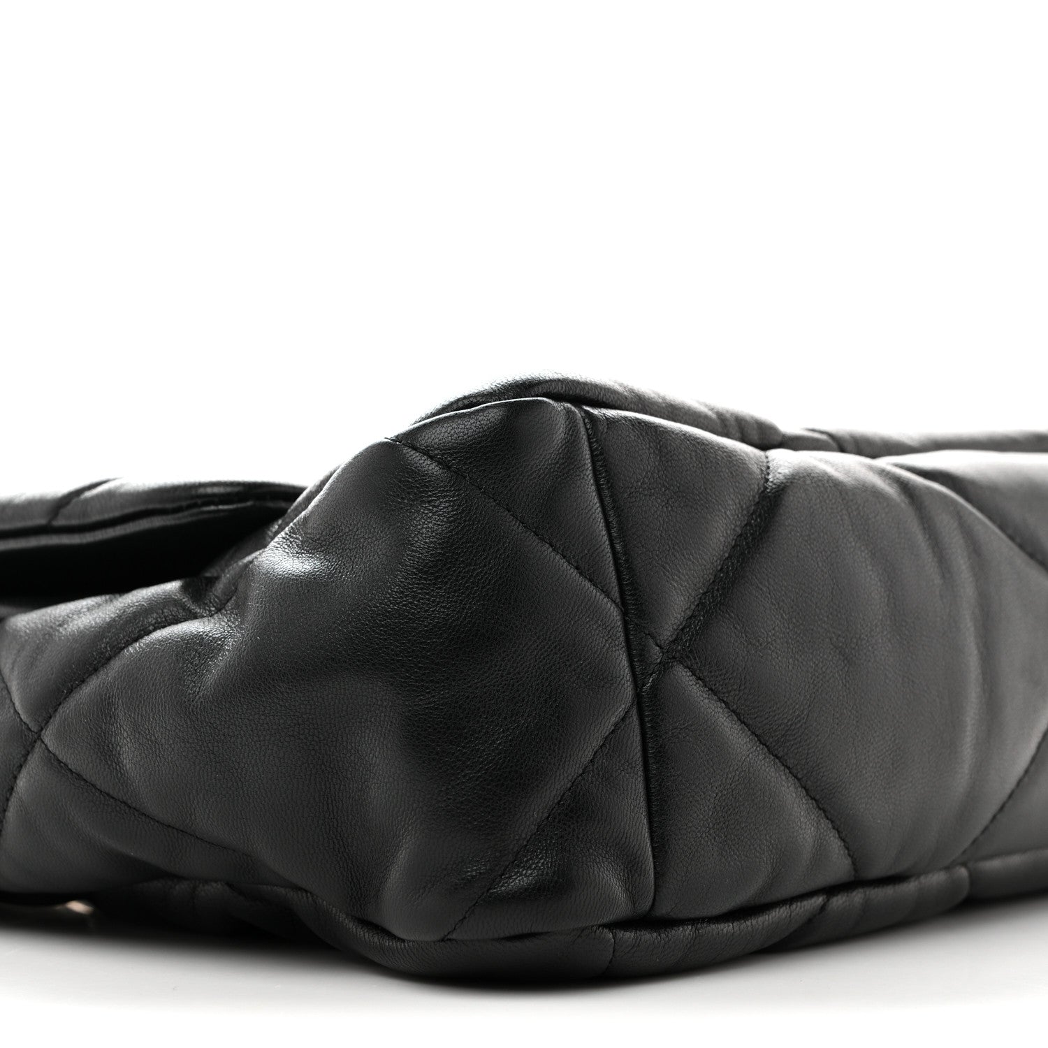 Chanel Lambskin Quilted Large Chanel 19 Flap Black 9 of 11