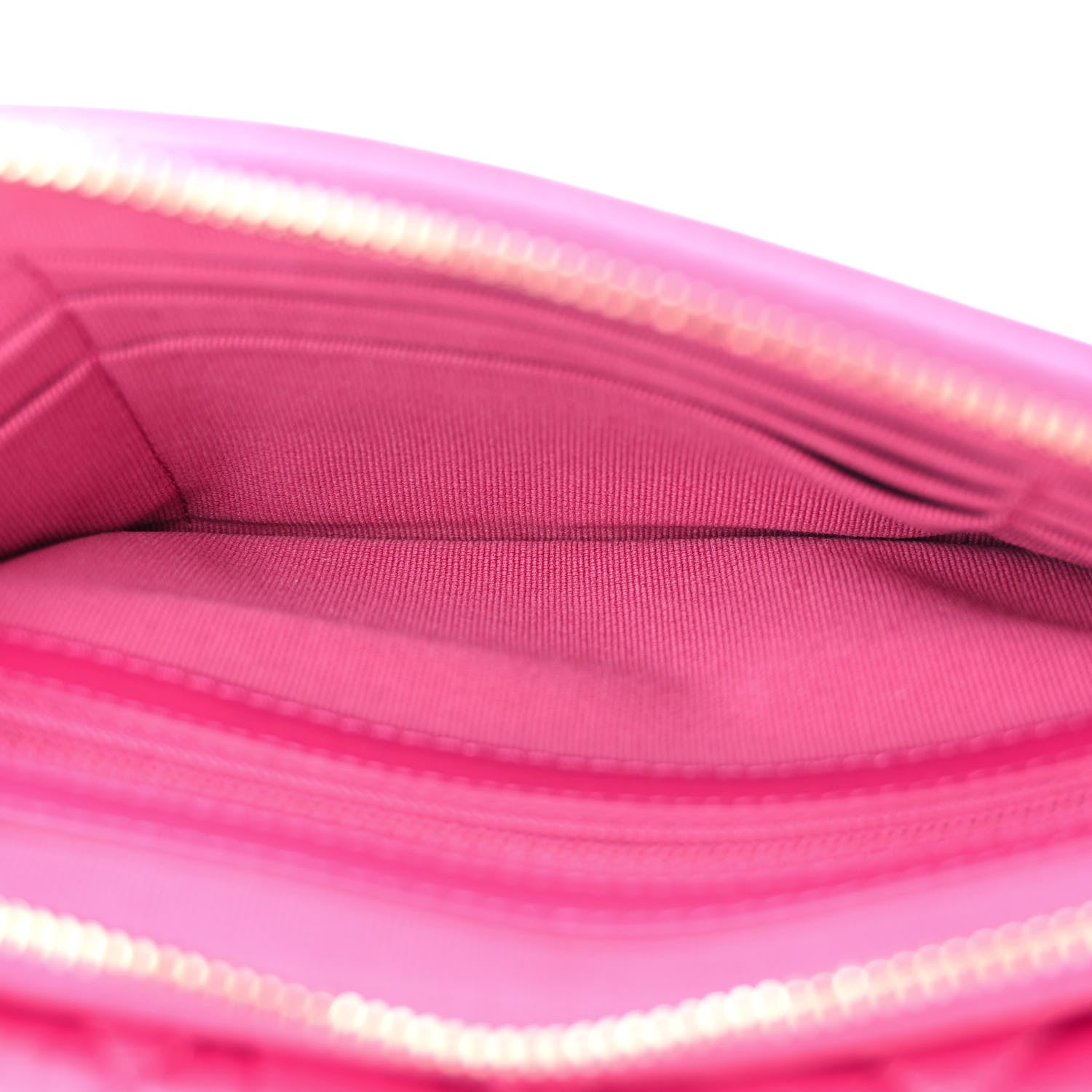 Chanel Aged Calfskin Quilted 2.55 Reissue Phone Holder With Chain Fuchsia 6 of 13
