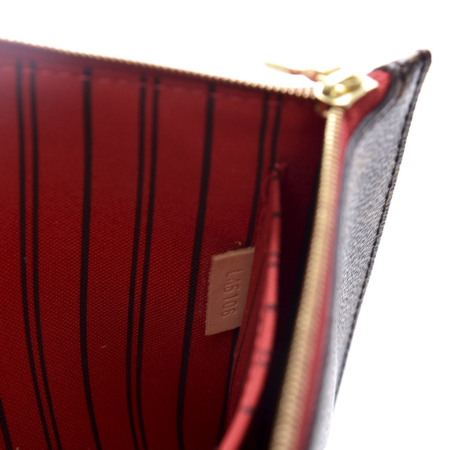 Louis Vuitton Monogram Neverfull MM GM Pochette Cherry 7 of 7